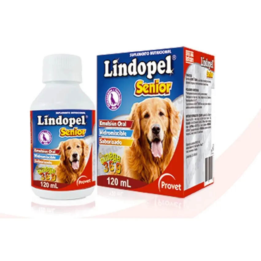 Lindopel Senior Suplemento Nutricional Perros 120Ml