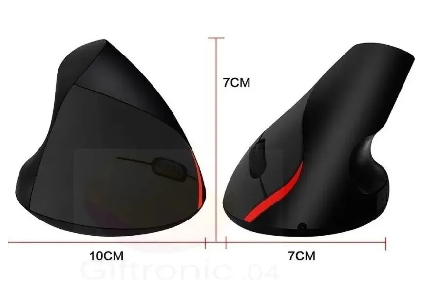 Mouse Ergonómico Alámbrico