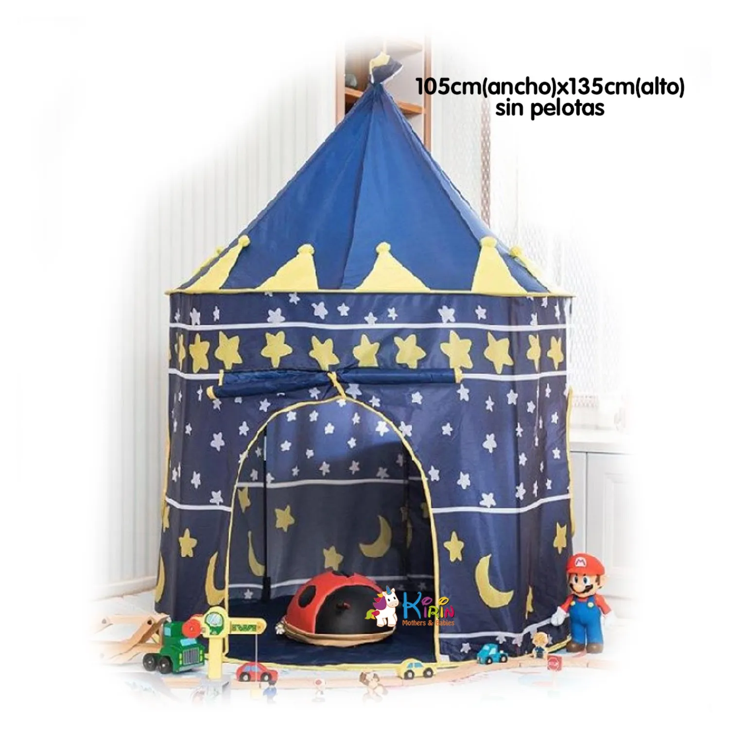 Carpa Castillo Tradicional Niño Ideal Para Casa Jardín o Playa