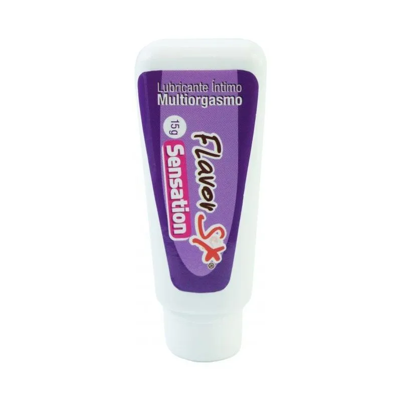 Lubricante Íntimo Multiorgasmos Sensation 15g Flavor