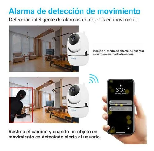 Camara Inteligente Ip Wifi Auto Seguimiento Full Hd 1080p Ip 1