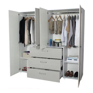 Armario Closet Bertolini Color Niebla