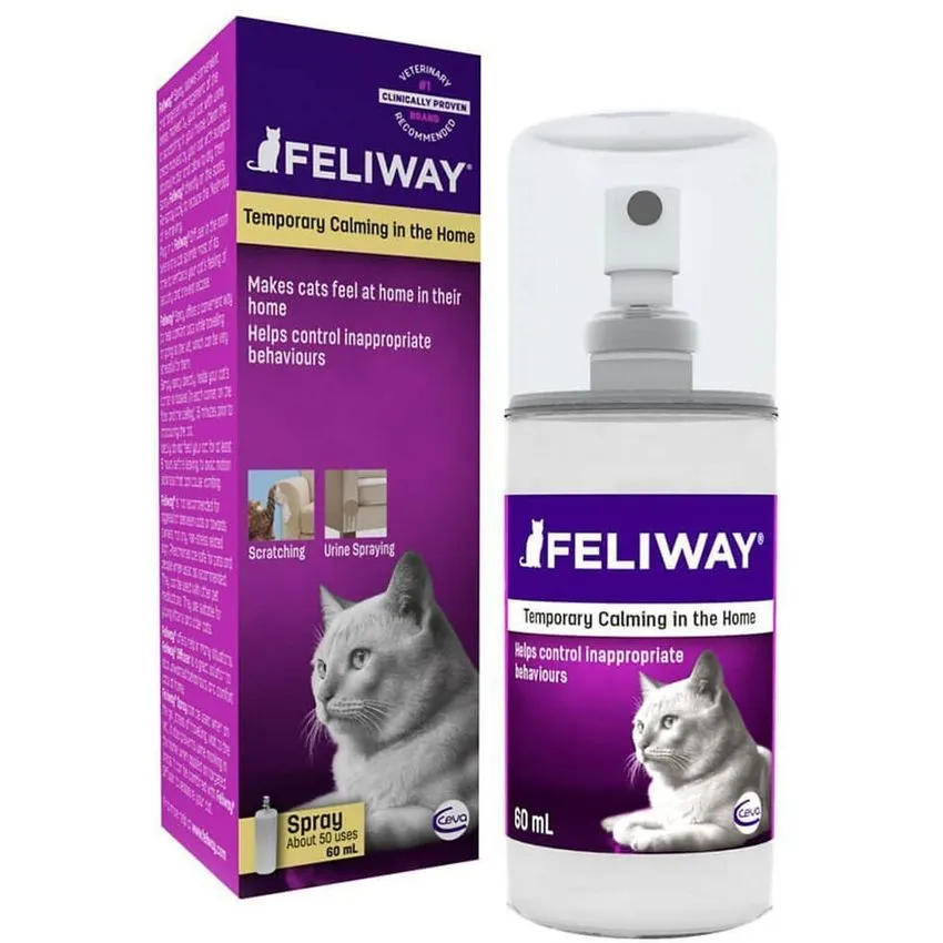 Feliway Classic Spray Gatos Relajante Anti Estres 60ml