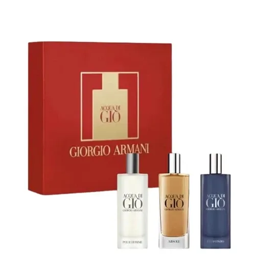  Estuche Armani Acqua di Gio Mini Set 3x 30ml  -INSPIRACION