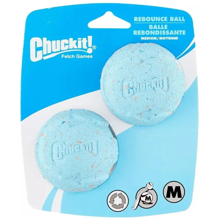 Chuckit Pelota Rebaounce Juguete Perros Talla M 2 Unidades