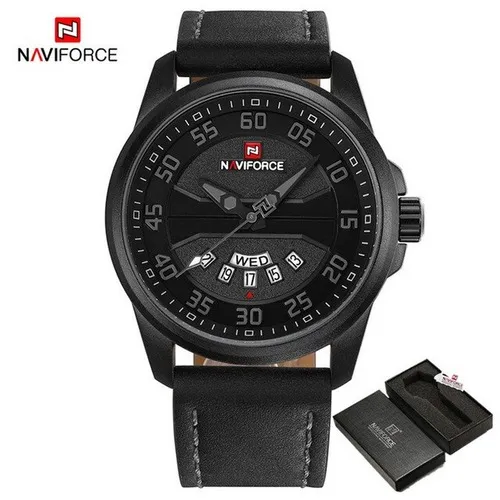 Reloj Naviforce Original NF9124 Negro