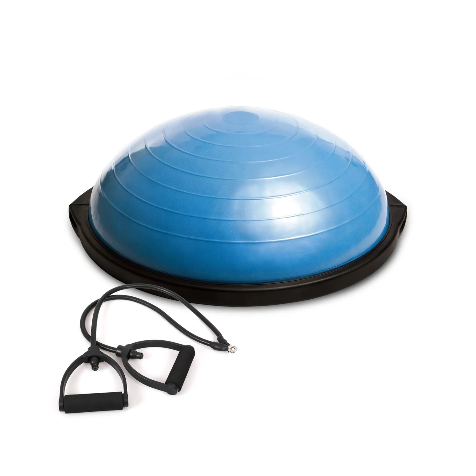 Balón Bola Fitness Bosu Ball Con Bandas Elásticas Alluma