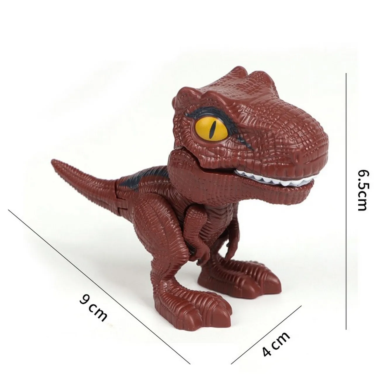 Dinosaurio Rex Gris Juguete Niños Huevo Sorpresa X 4 Pcs