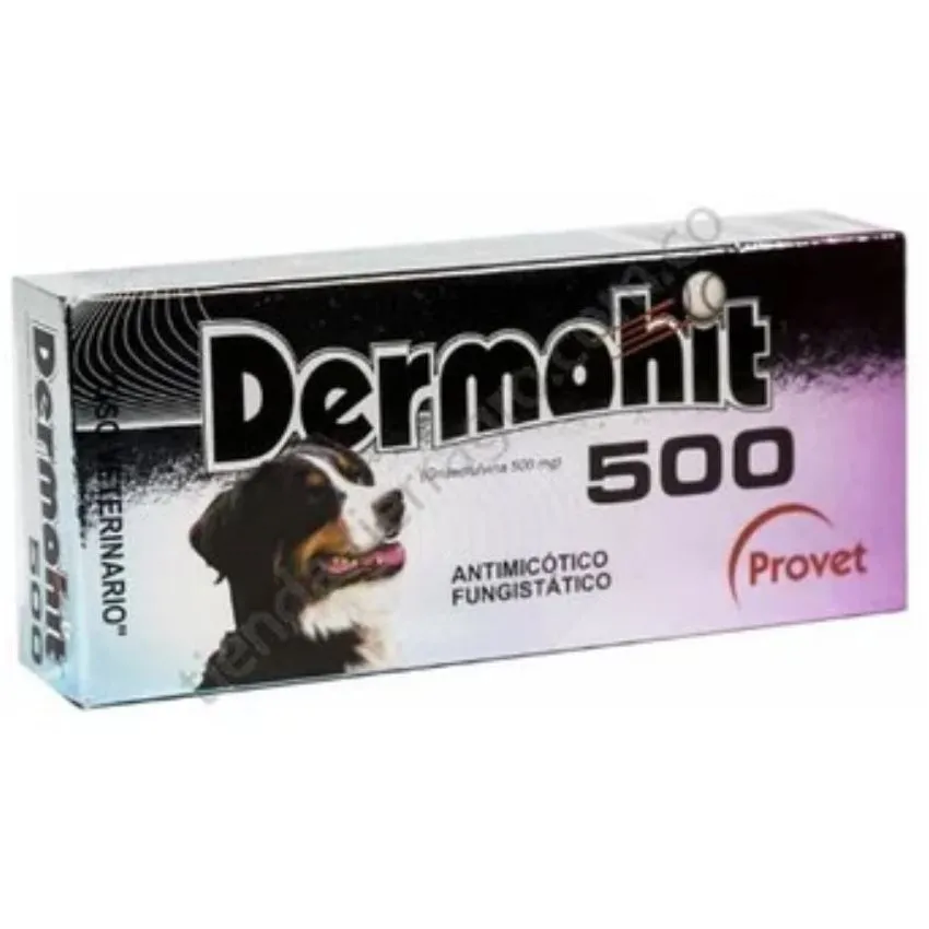 Dermohit Control Infecciones Piel Perros Gatos 500Mg