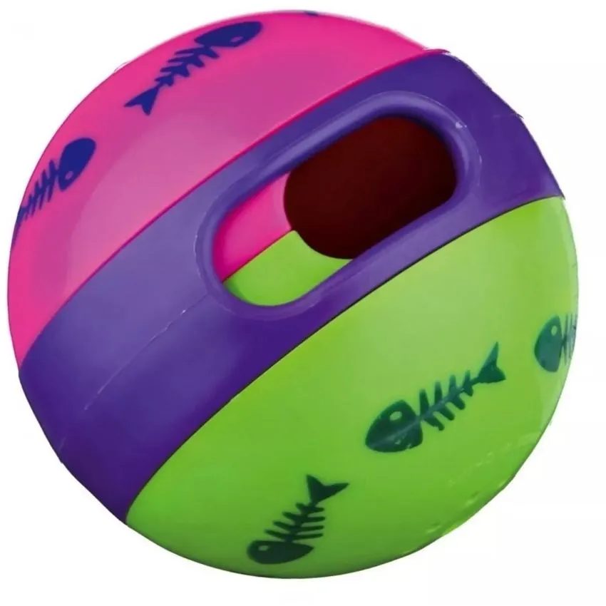 Juguete Gatos Trixie Snack Treat Ball Pelota Porta Pasabocas