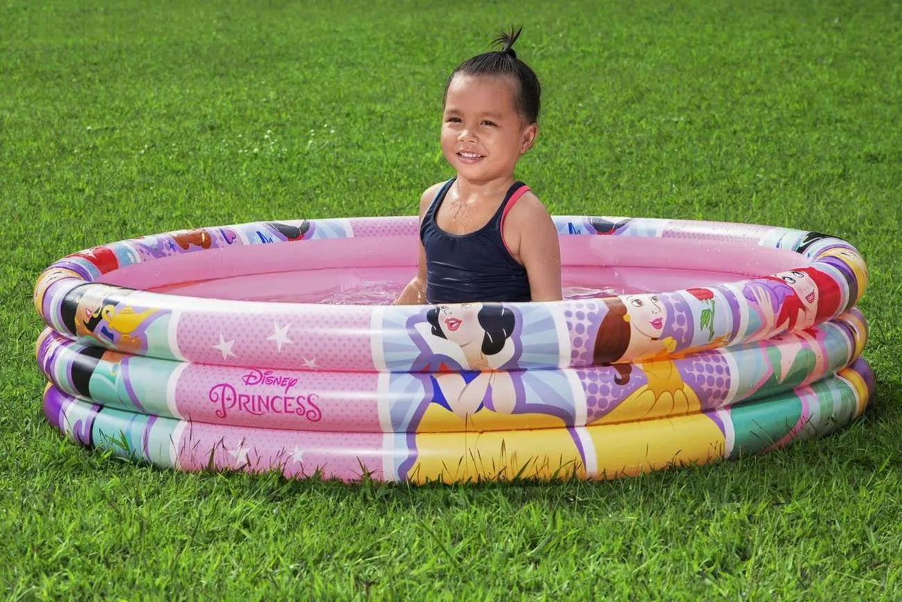 Piscina Tres Aros 122cm Diseño De Princesa Bestway 91047 