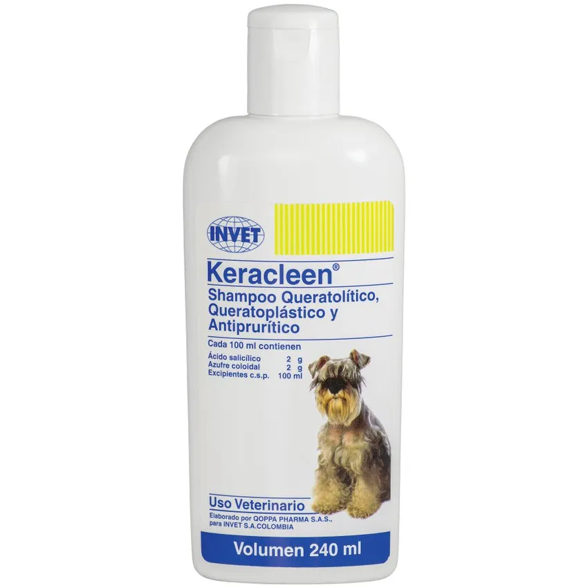 Keracleen Shampoo Medicado Perros 240Ml