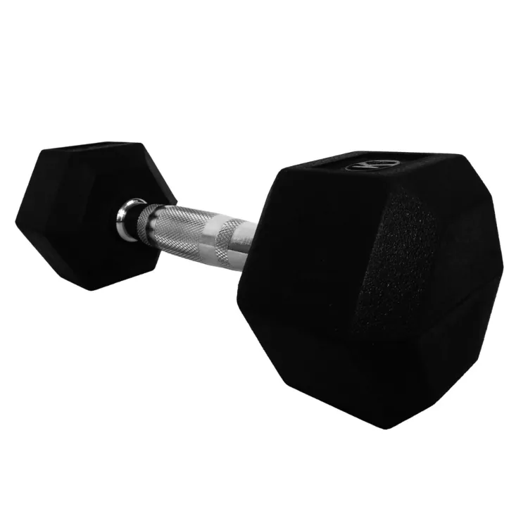 Mancuerna Pesa GYM Hex Encauchetada (10 lb) K6 *1und