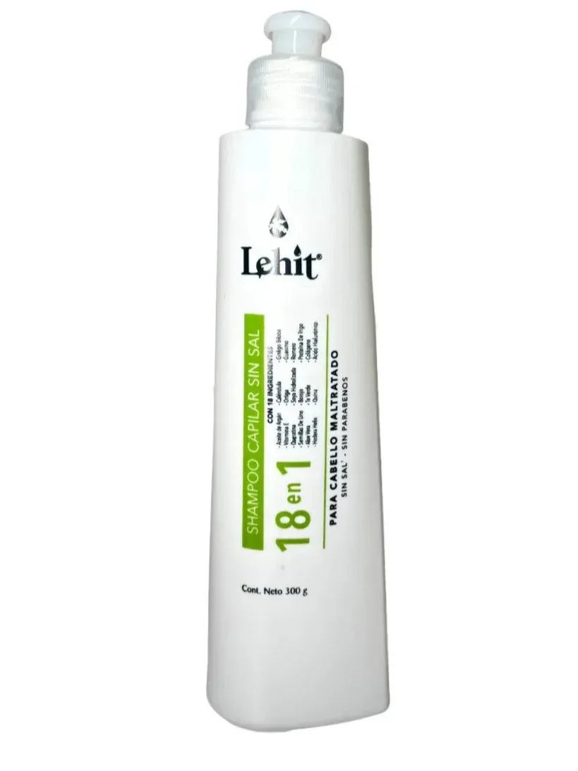 Shampoo Sin Sal 18 En 1 - Lehit