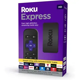 Roku Express HD Convertidor a Smart Todas Las App Instaladas 