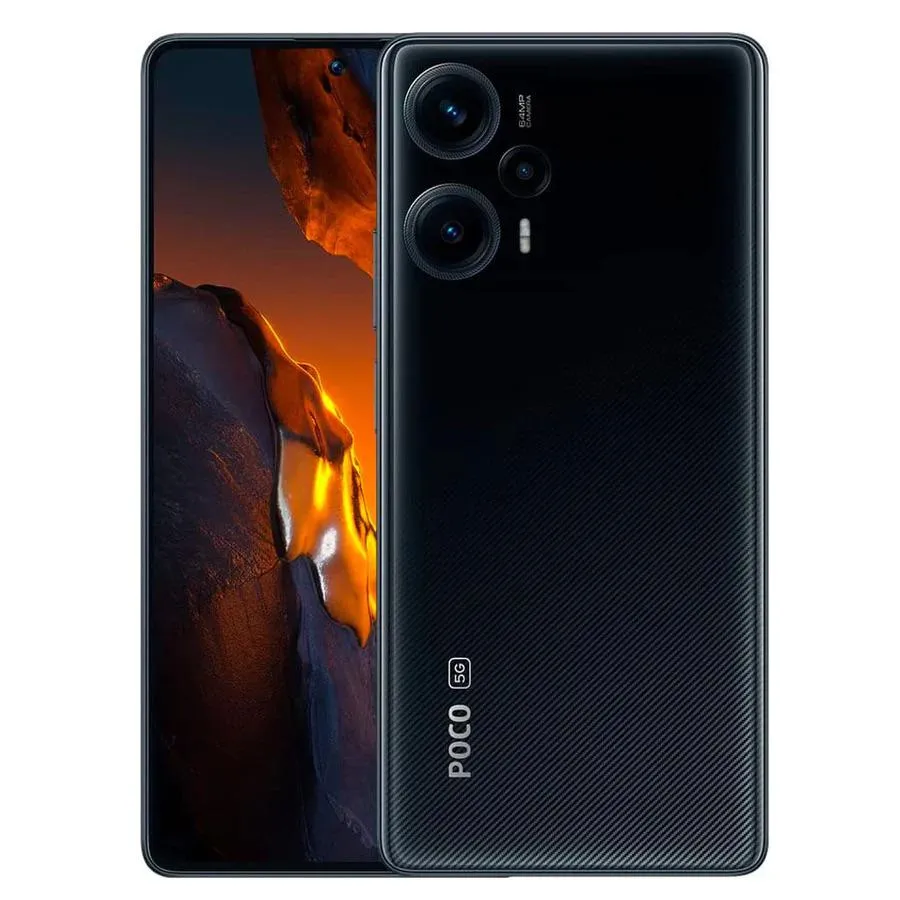  Celular Xiaomi Poco F5 Dual SIM 256 GB negro 12 GB RAM 5G + Audifonos