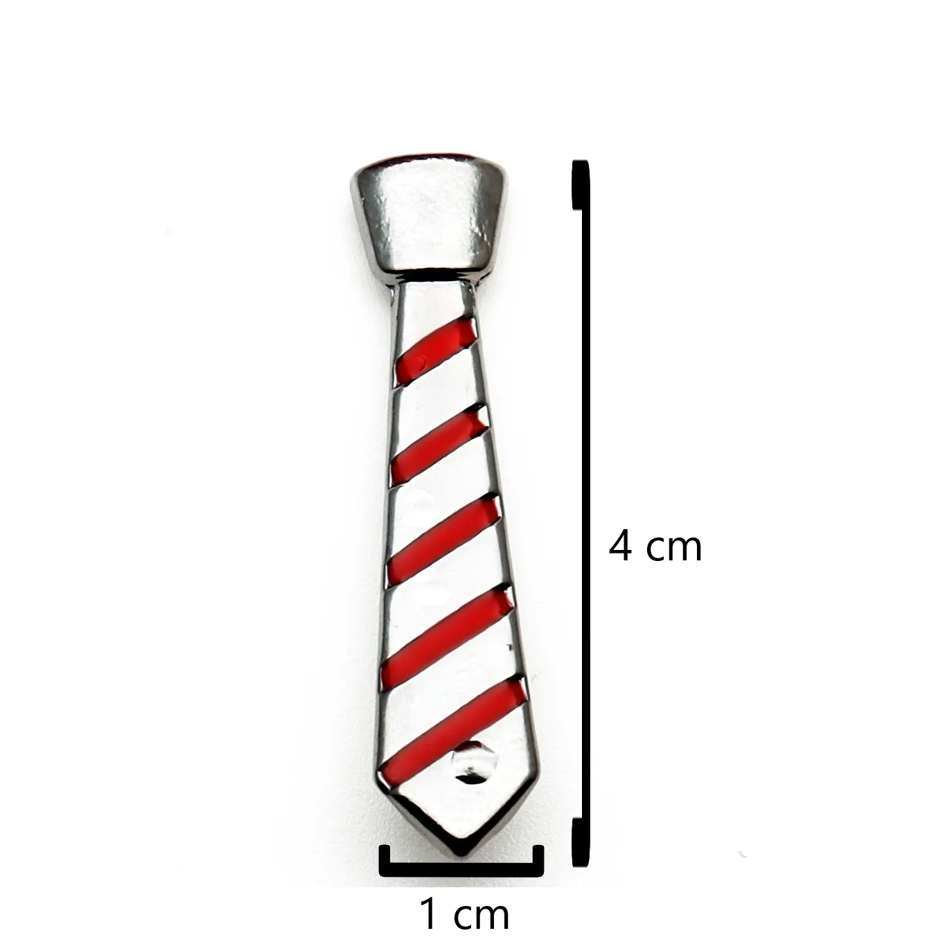 Prendedor Pin Corbata Elegante + Bolsa Decorativa