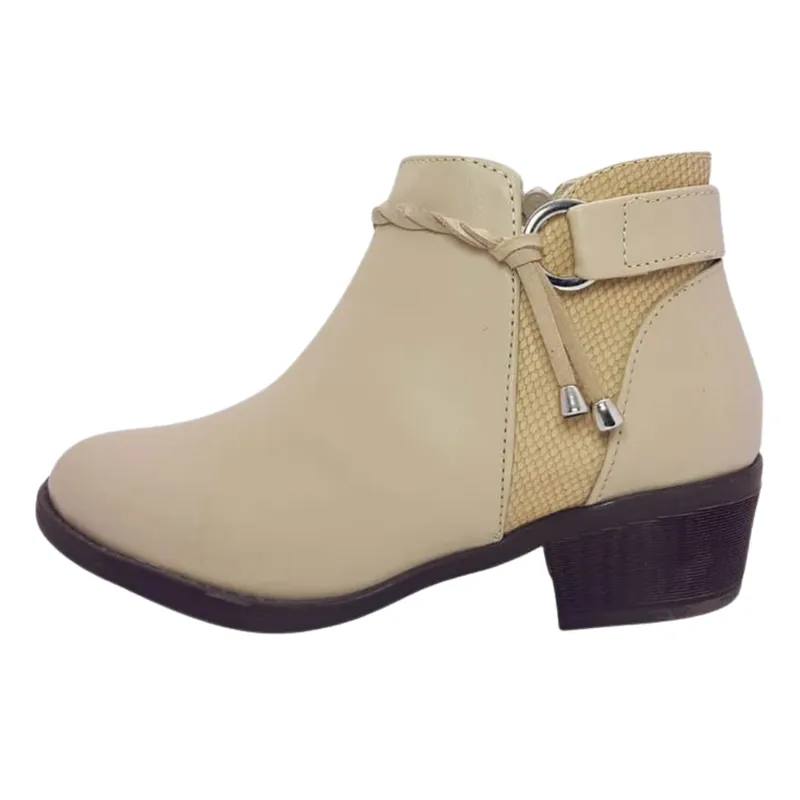 Botines Beige Gaby