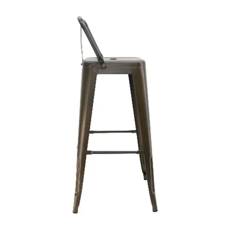 Silla Alta 5NUEVE Bar Bertolini Color Bronce