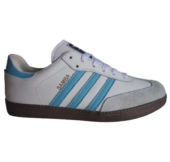 Tenis Clasicos Replica CALZADO GUERREROS LT-02 Blanco x Azul