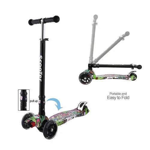 Patineta  Scooter  4 Ruedas Para Niños