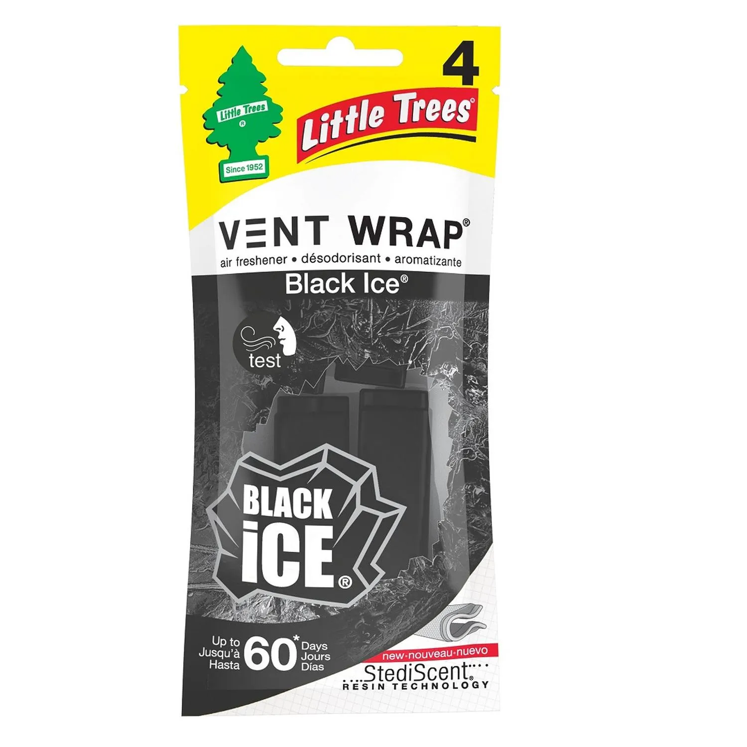 Ambientador Wrap Little Trees BlackIce