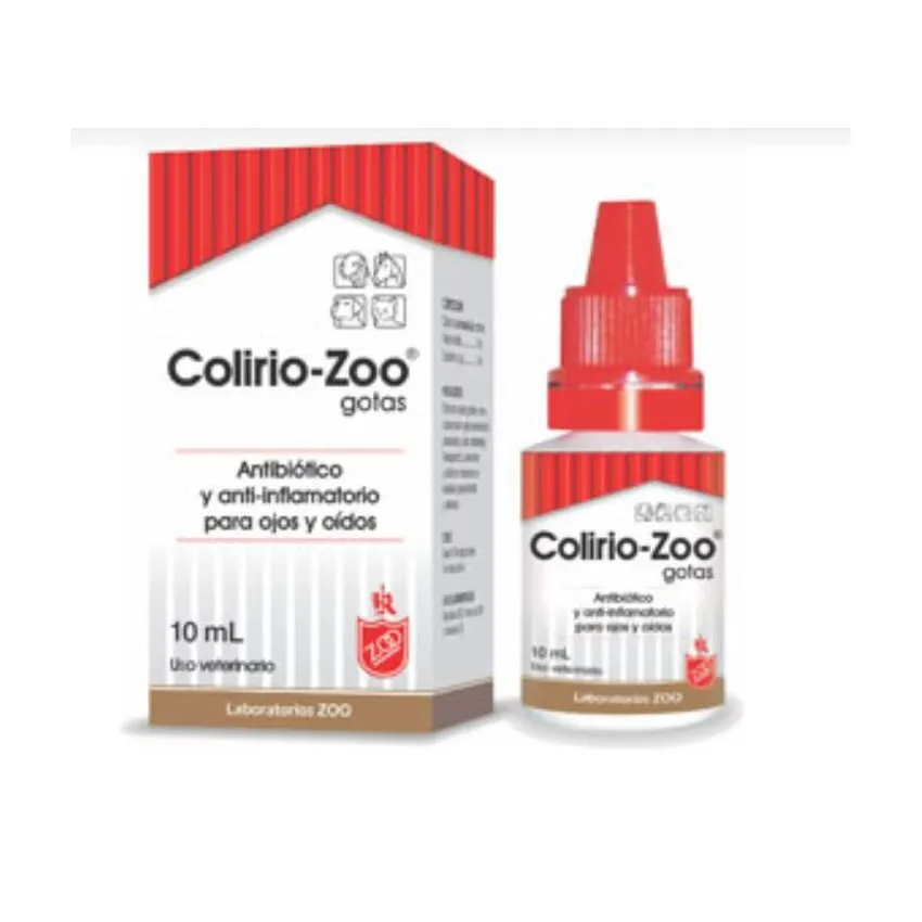 Colirio Zoo Solucion Oftalmica Perros Gatos 10Ml