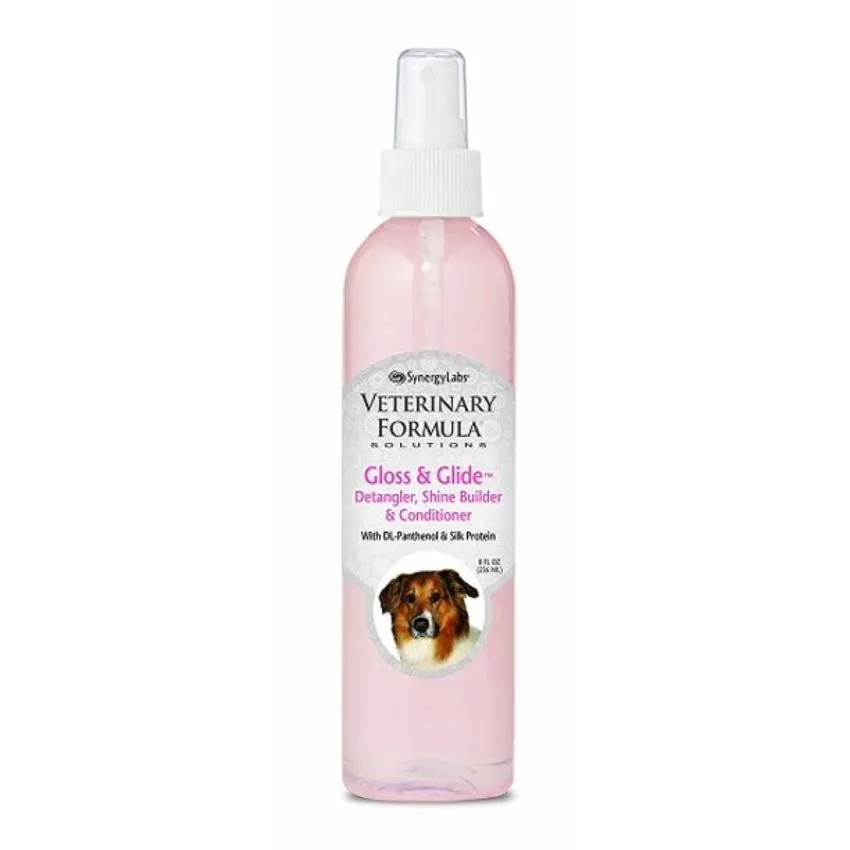 Shampoo Acondicionador Desenredante Perros Gloss & Glide 8oz