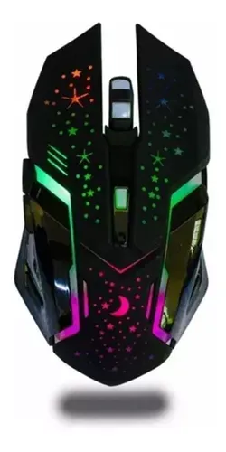 Mouse Gamer Weibo Wb-911 Retroiluminado3200dpi Inalambrico