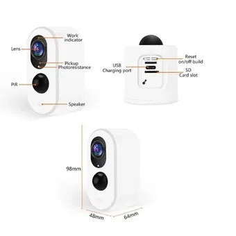 Cámara Ip Exterior Solar Sdw-2. App Tuya Wifi 