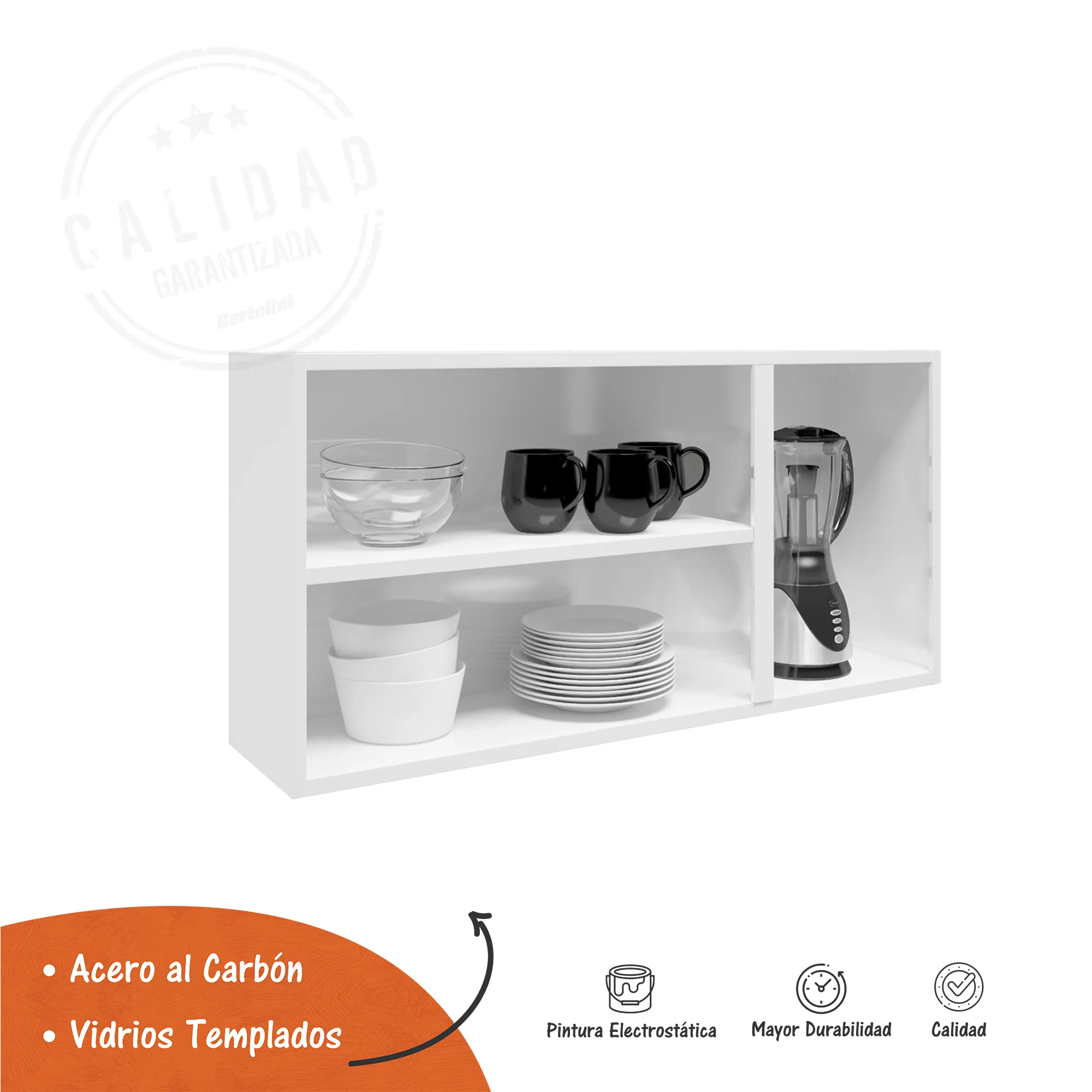 Cocina Organizador Alacena Superior Modulo Gabinete Mueble Gaveta 