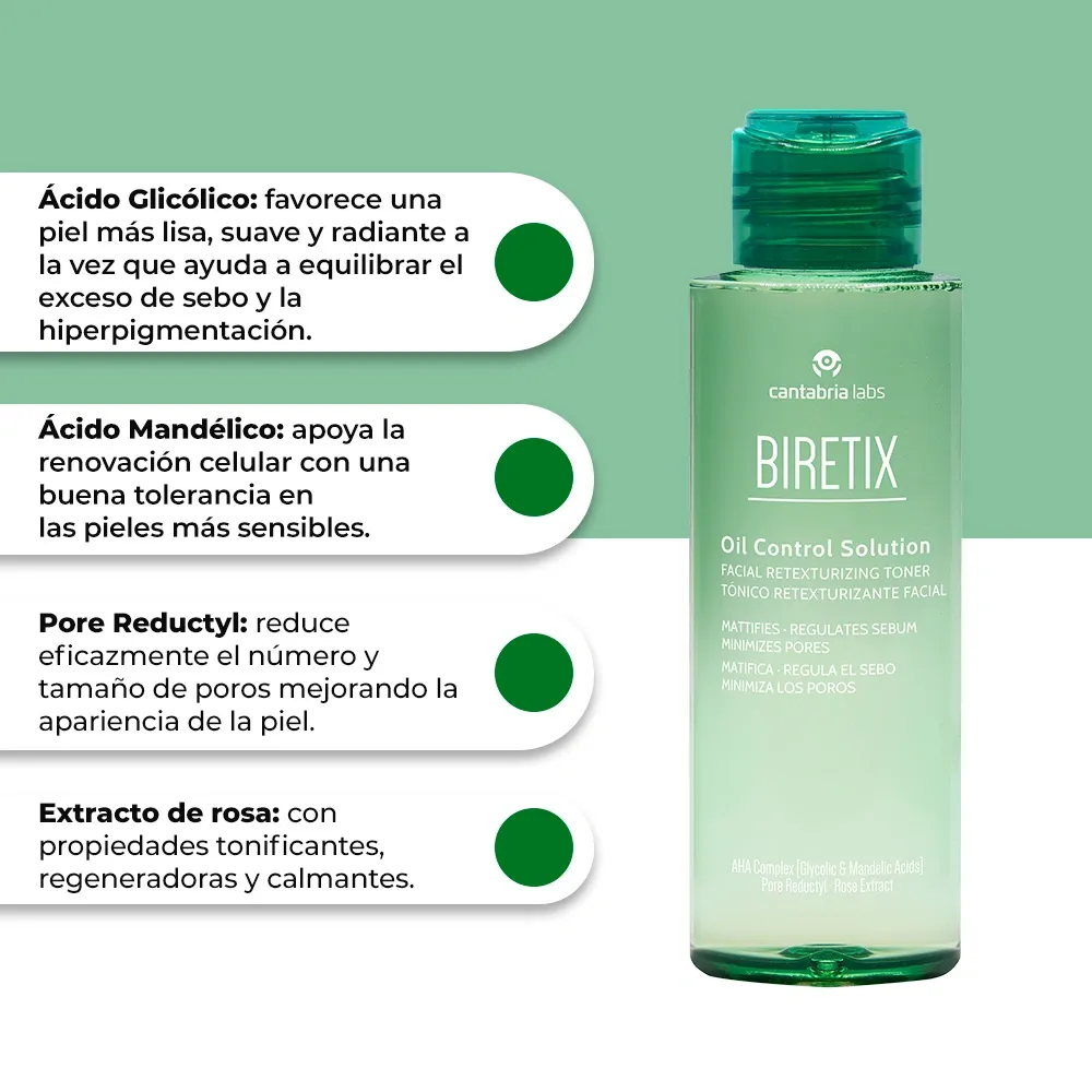 Biretix Oil Control Solution - Solución Control de Grasa 100 ml