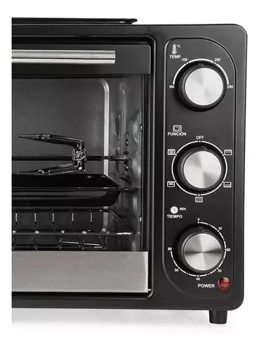 Horno Tostador KALLEY K-MHE18N 18 Litros Negro