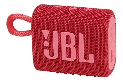 Parlante JBL GO3 Aaa Rojo