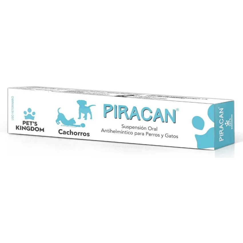 Piracan Cachorros Antiparasitario Perros Gatos Jeringa 2Ml