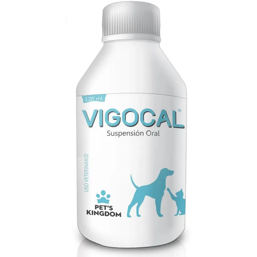 Vigocal Oral Multivitaminico Estimulante Apetito Perros Gatos 120Ml