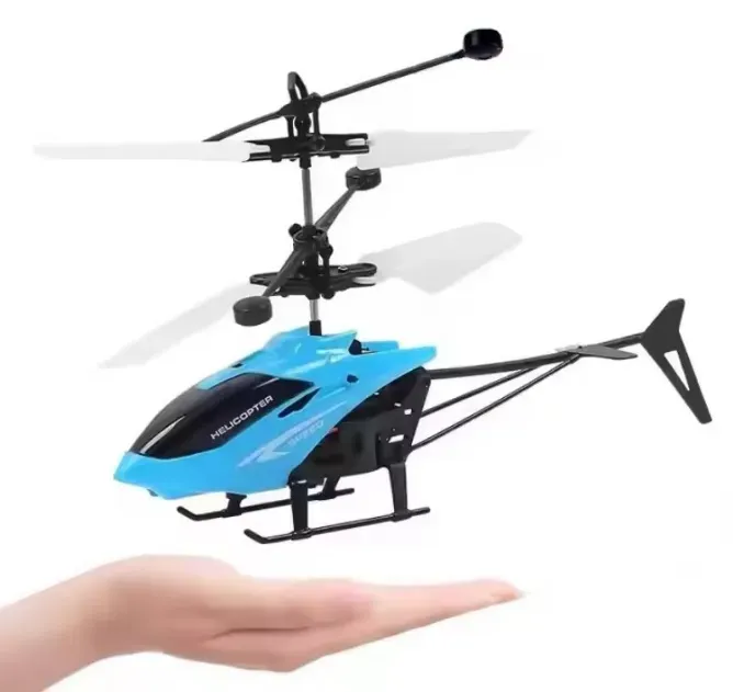 Mini Dron De Inducción Recargable Helicóptero Para Niños