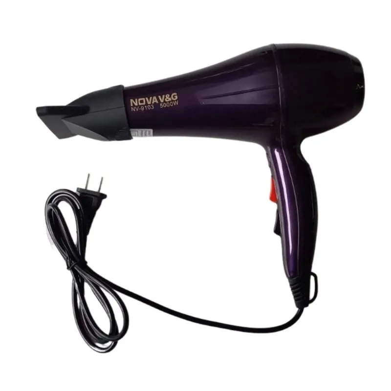 Secador De Pelo Cabello Profesional Caliente Frio 5000W NOVA V&G NV-9103