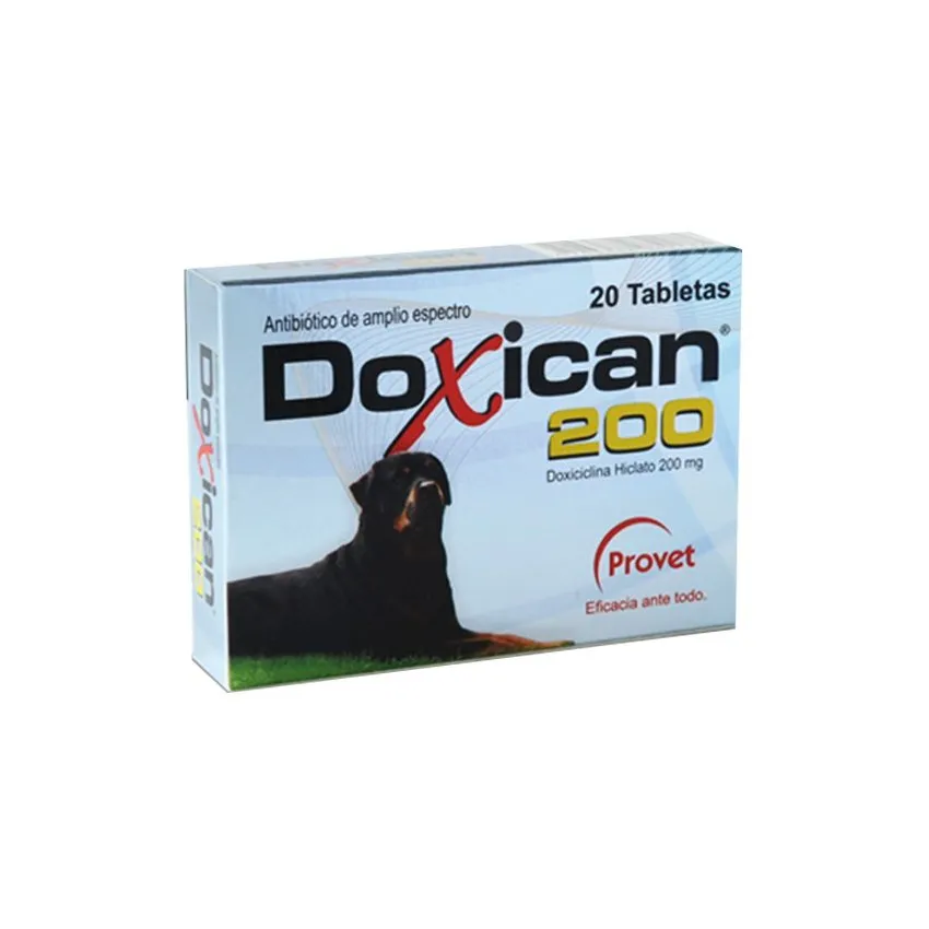 Doxican Antibiotico Perros Gatos 200Mg