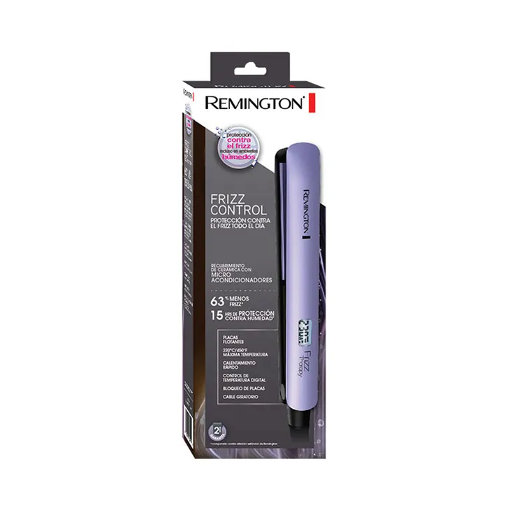 Plancha De Cabello Remington Frizz Therapy S8510