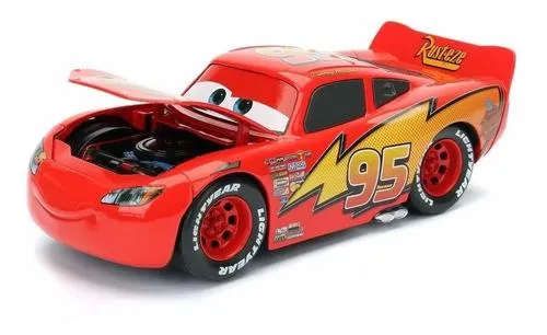 Juguete Pixar Cars Rayo Mc Queen Escala 1:24 Original 