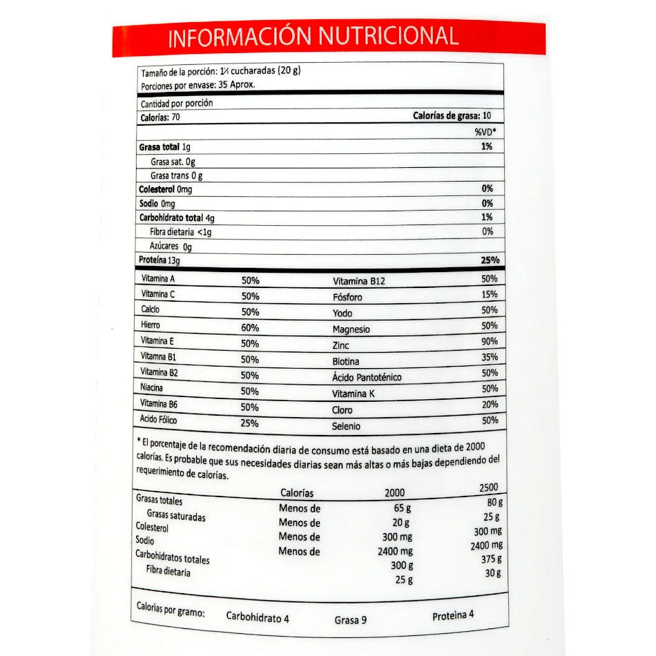 Colágeno Hidriolizado + Biotina + Niacina + Magnesio+  Quinoa + Vitamina C