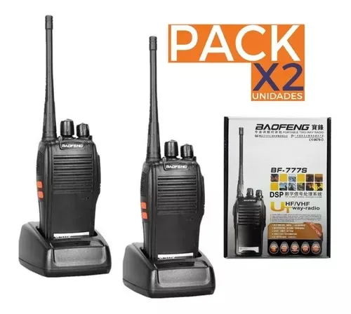 Walkie Talkie Intercomunicadores Radios Baofeng (Huge) Ref: Bf-777S