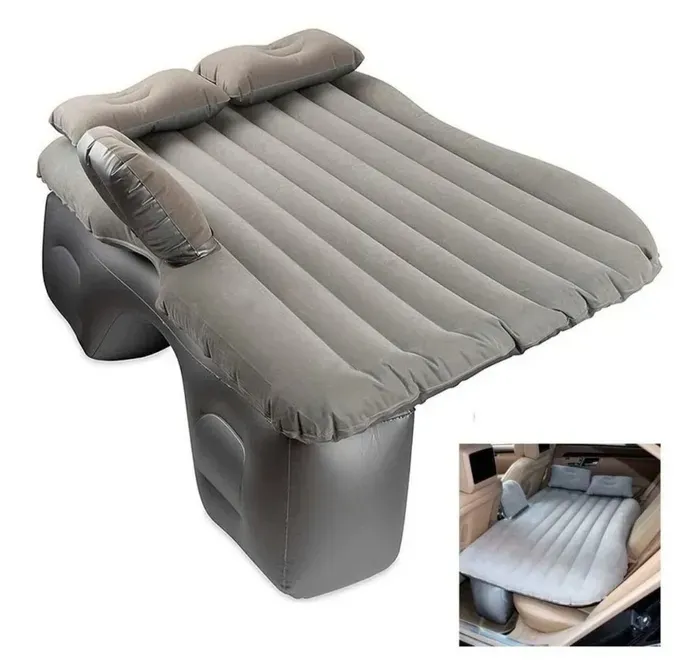 Colchon Inflable Para Carro / Cama De Aire Viaje  