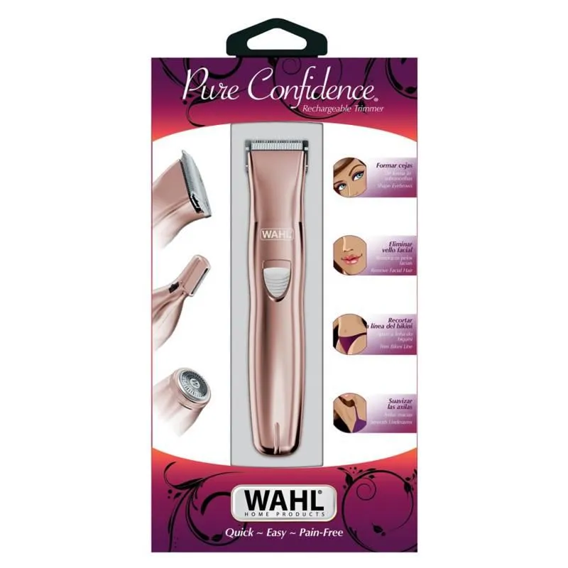 Recortadora Depiladora Recargable Wahl Original Pure Confidence 9 Piezas 09865-2908