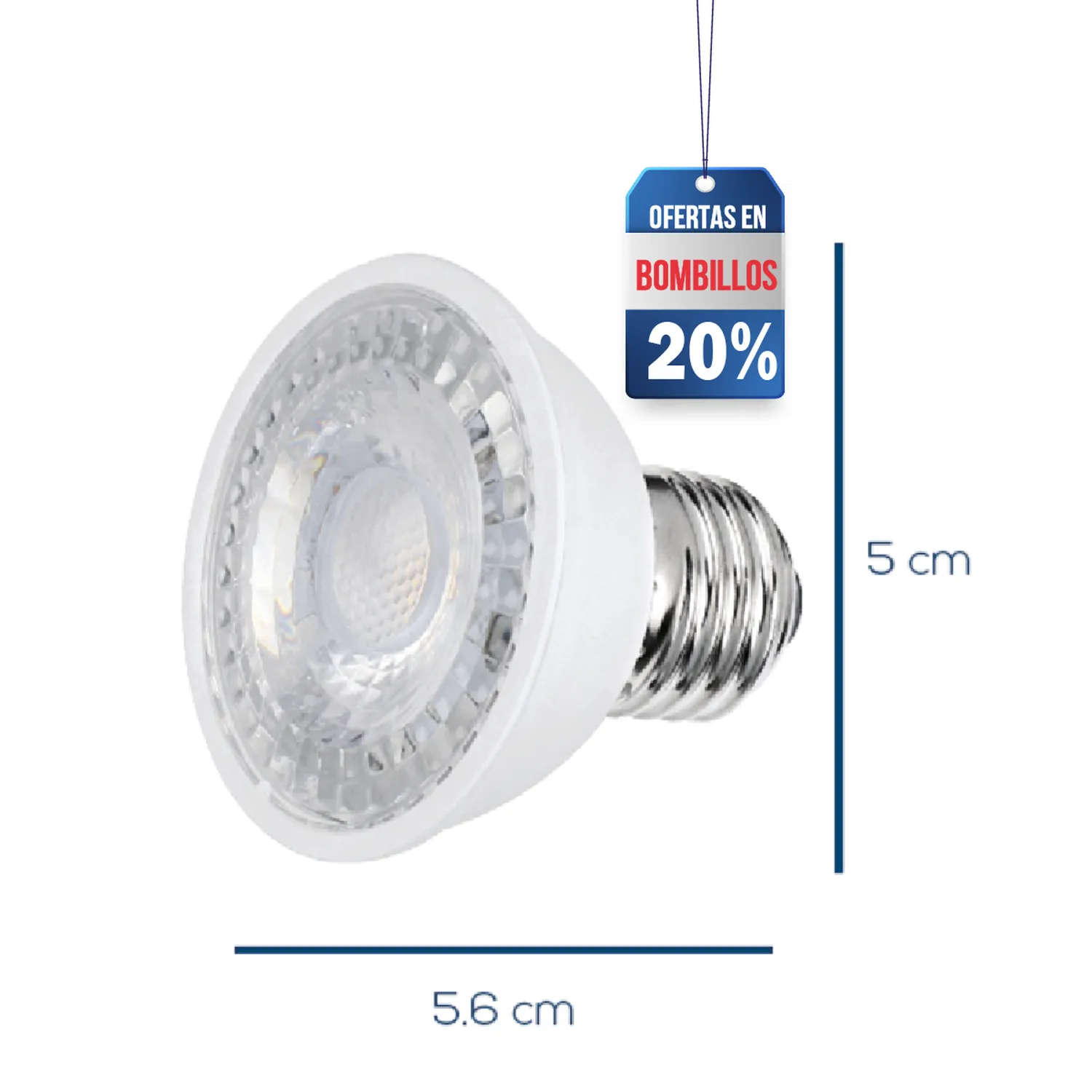 Bombillo Led Luz Blanca 5w 370 Lumens