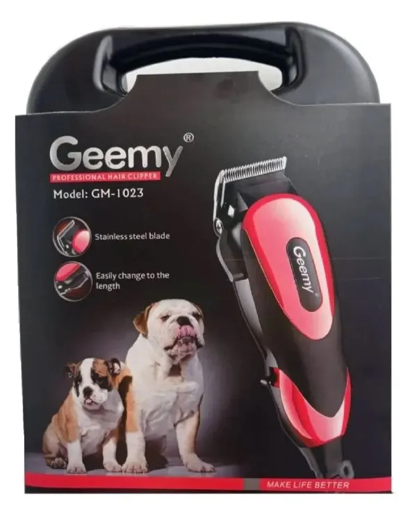 Máquina Peluquera Canina Perro Cortar Pelo Gemei 1023