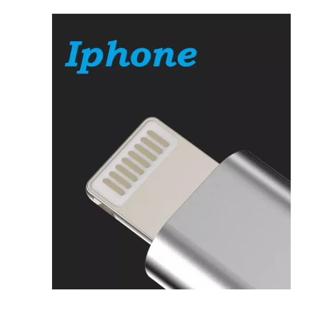 Convertidor Otg iPhone Adaptador Lightning A Tipo C