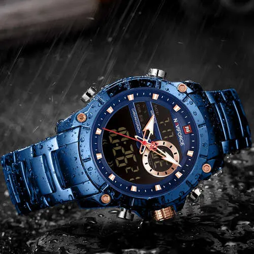 Reloj Naviforce Original NF9163 Azul