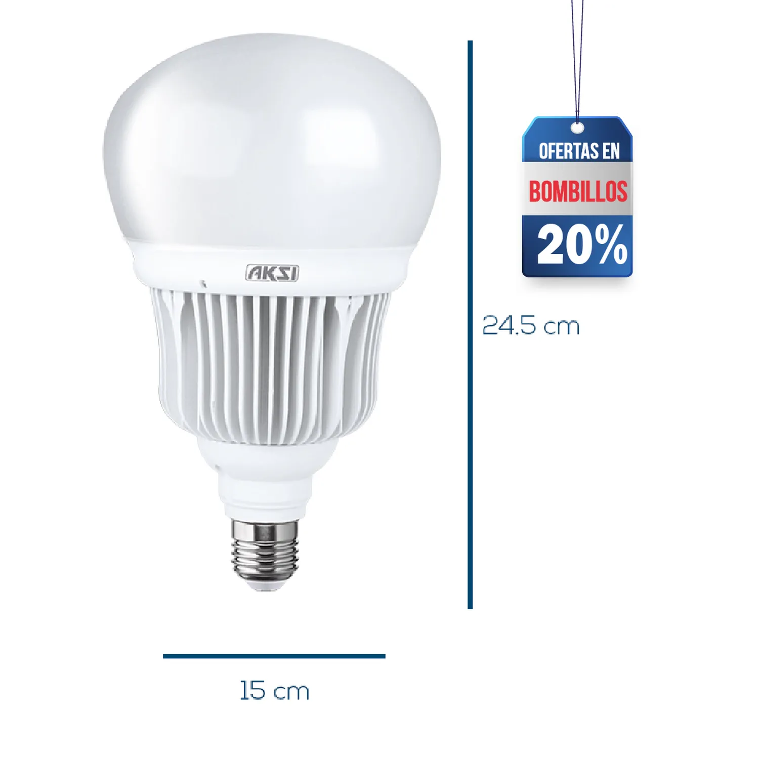 Bombillo Led Luz Blanca 55w 4850 Lumens